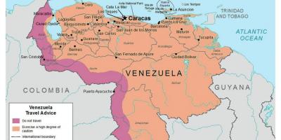 Venezuela i kartet